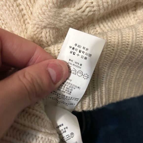 Ralph Lauren Polo Vintage Cable Knit Turtleneck - Picture 5 of 5